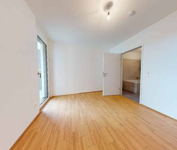 Ruhelage: moderne 2-Zimmer-Wohnung mit Loggia nahe Donau - Photo 4
