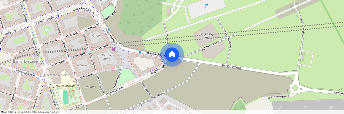 Barkarbyvägen, Stockholm