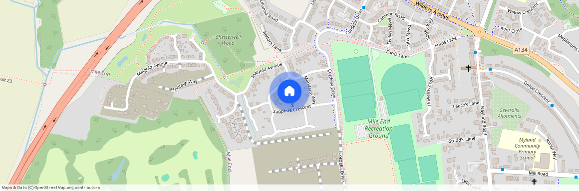 Sunfire Way, Colchester