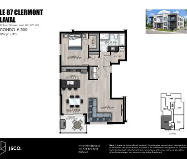 3½ |Stationnement|Internet - Photo 2