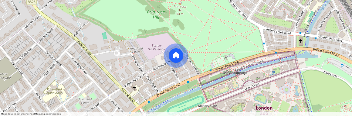 St Edmunds Terrace, Primrose Hill, NW8