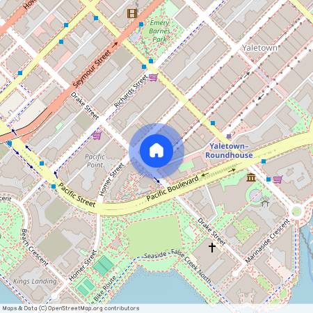 1275 Hamilton Street, Unit# 207, V6B 1E2, Downtown Vancouver