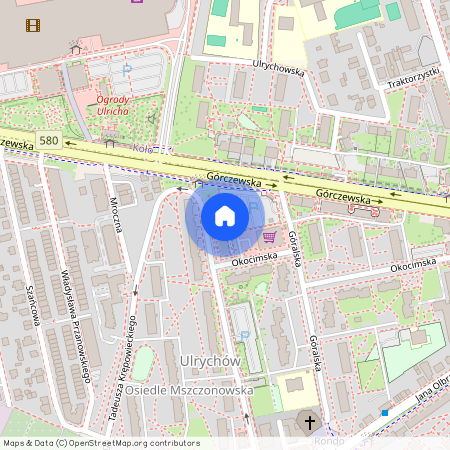 ul. Tadeusza Krępowieckiego, Ulrychów, Wola, Warszawa, mazowieckie