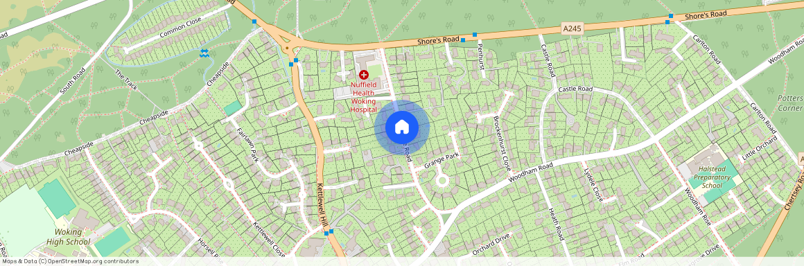 Grange Road, Woking, Surrey, GU21