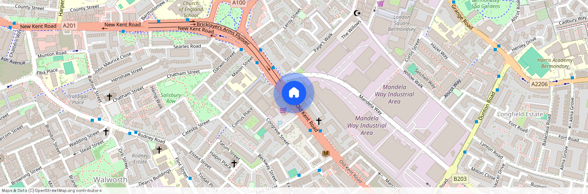 Old Kent Road, Tower Bridge SE1