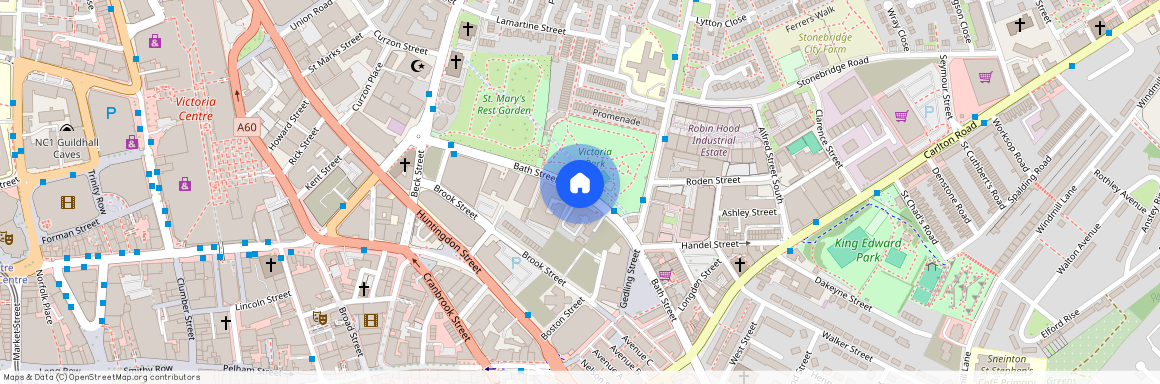 Park View Court, Bath Street, Nottingham, Nottinghamshire, NG1