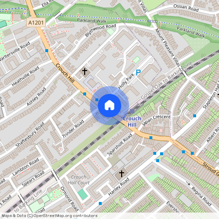 Crouch Hill, Crouch End n4