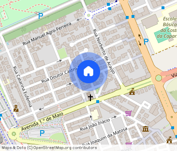 Quarto amplo e luminoso no centro da Costa de Caparica - Photo 1