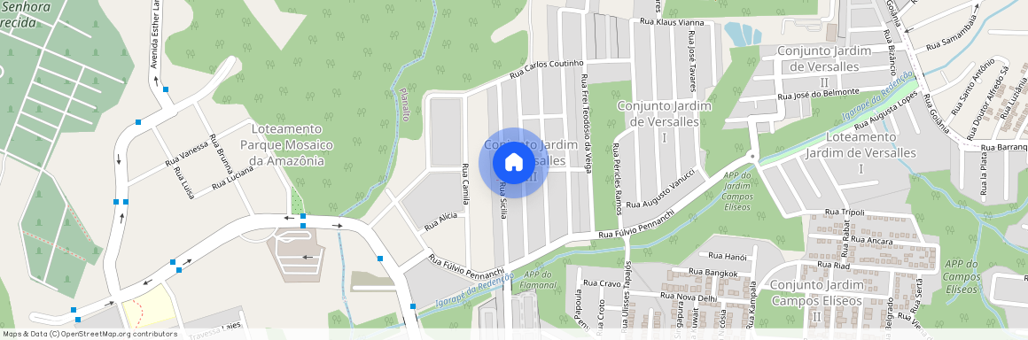 Rua Sicília, Planalto, Manaus, AM, 69044230