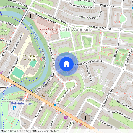 North Woodside Road, Kelvinbridge, Glasgow, G20