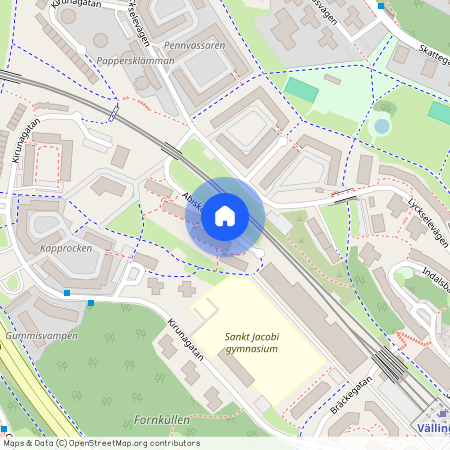 Abiskovägen, Vällingby