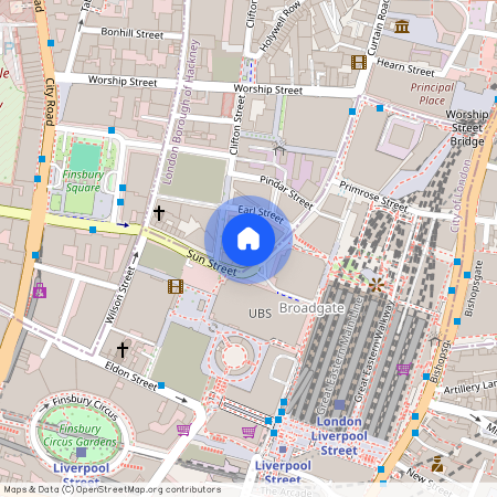 One Crown Place, Moorgate, EC2A