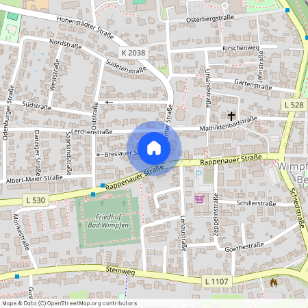 Breslauer Straße 1, 74206 Bad Wimpfen