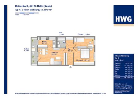 Ausblick ins Grüne in der 5. Etage - ab Mai bezugsfertig - Foto 5