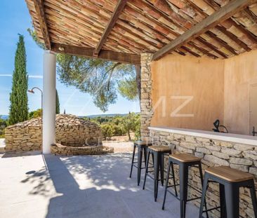 Gordes - Superbe maison de vacances avec vue - Photo 1