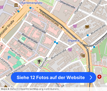 HELL MIT AUFZUG - Möbliertes 1-Zimmer-Apartment, 70182 S-Mitte, Auf... - Foto 1