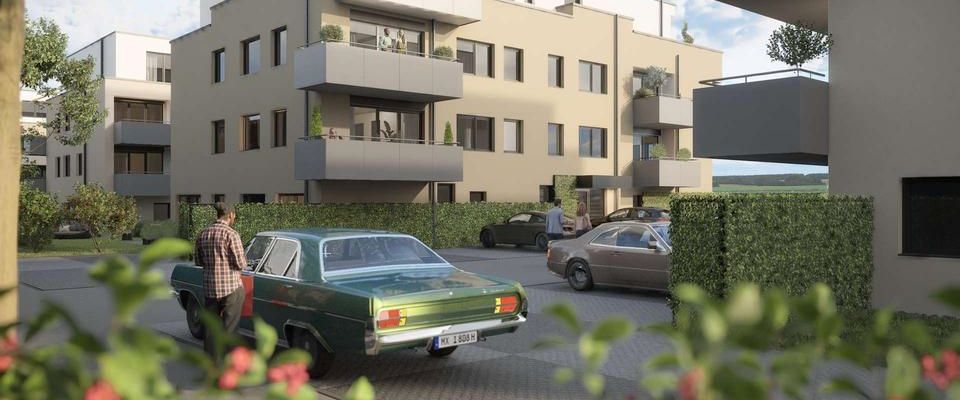 Moderne 3-Zimmer-Neubauwohnung mit Terrasse und eigenem Gartenanteil! - Photo 1