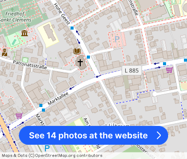 Für Singles oder Paare: Drei-Zimmer-Maisonette-Wohnung mit Balkon i... - Photo 1