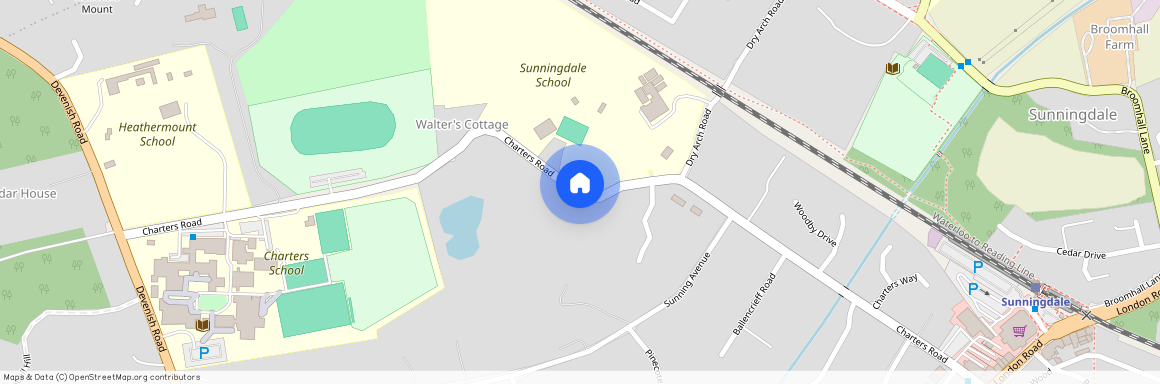 Charters Garden House, Charters Road, Ascot, Berkshire, SL5