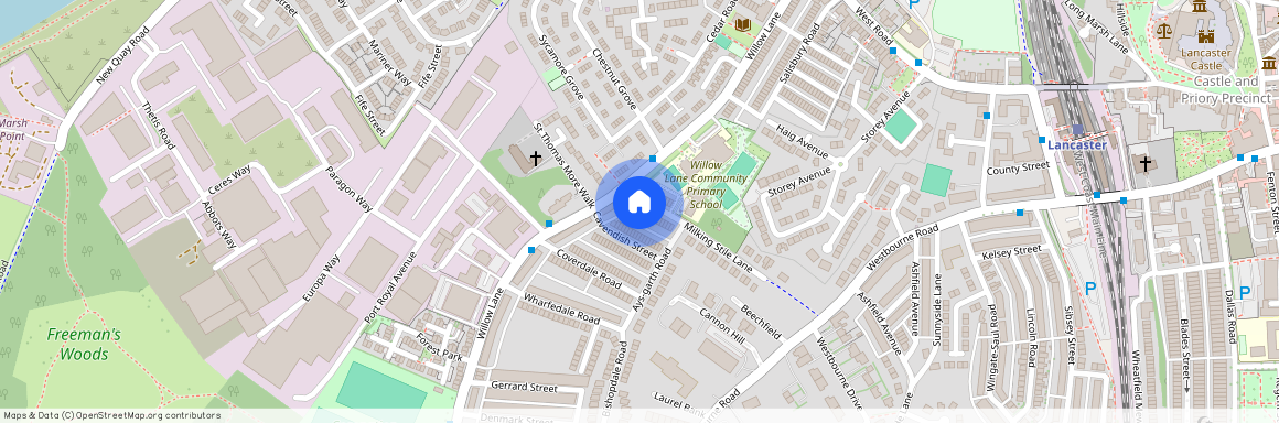 Milking Stile Lane, Lancaster LA1