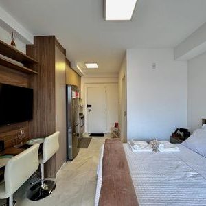 Studio para alugar com 25m², 1 quarto e sem vaga - Foto 2