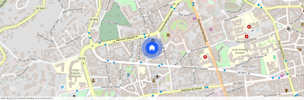 Résidence LE GAILLON 3 B rue Pascal, 63400, Chamalieres