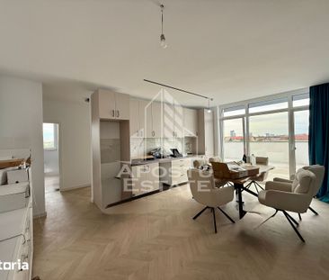 Penthouse 3 camere, terasa de 60mp, loc de parcare, zona Aradului - Fotografie 4