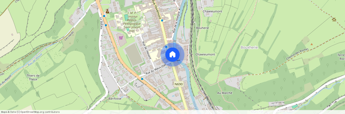 Rue Hovémont, 171, rez, 4910, Theux