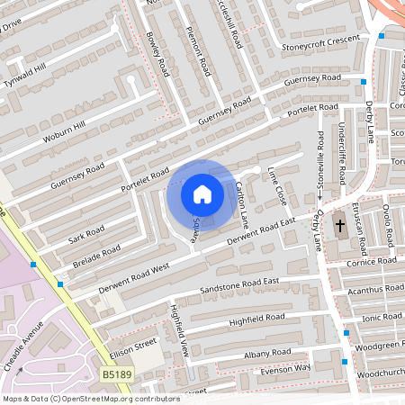 En-suite Bedroom in 8 Bed House Share, Derwent Square, L13 - Inclusive of all bills