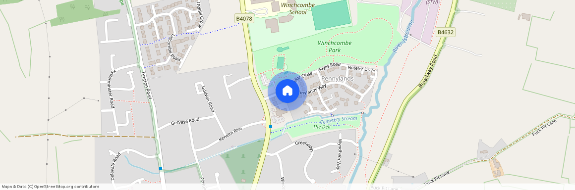 Pennylands Way, Winchcombe