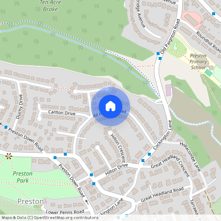 All Hallows Road, Preston TQ3