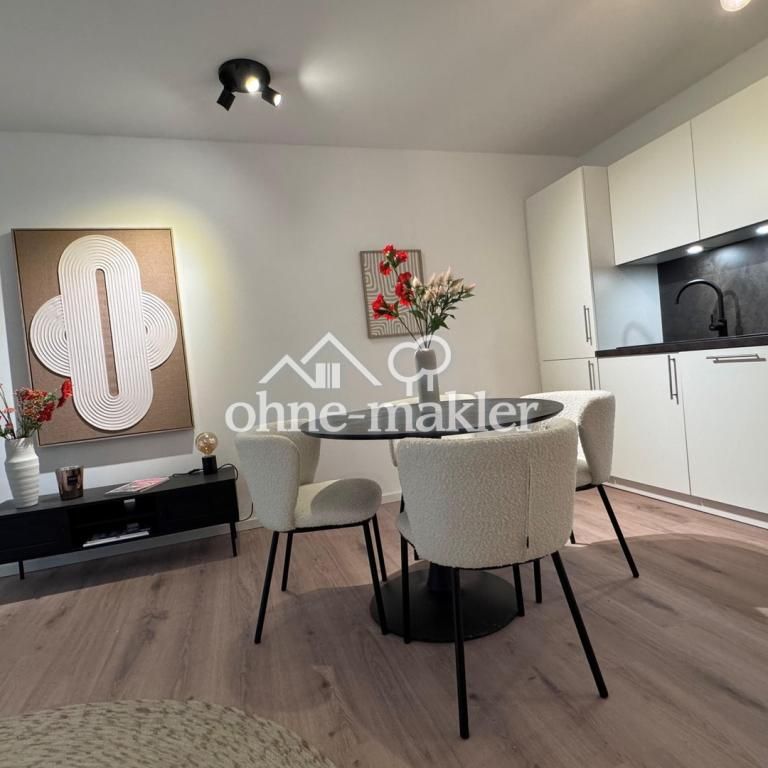 **NEUBAU** Charmante 3-Zimmer mit Balkon und Einbauküche - Photo 1