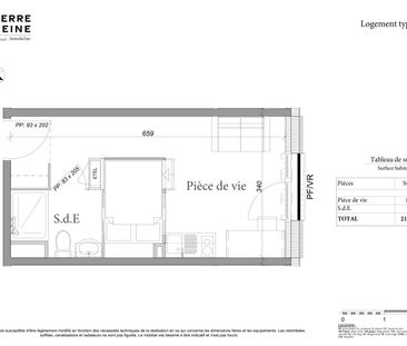 location Appartement T1 DE 21.43m² À ROUEN - Photo 6