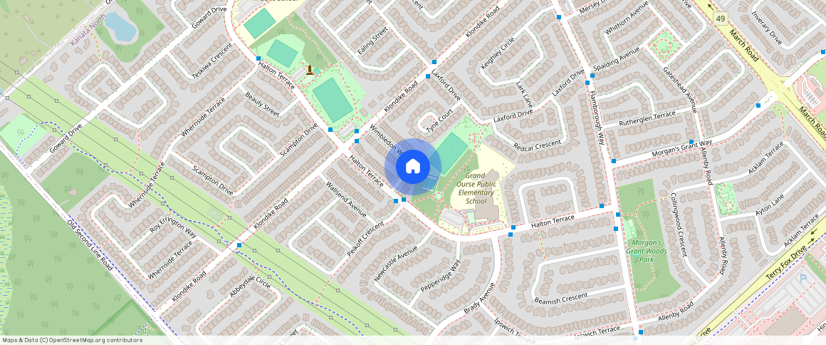 ** Wimbledon Way, K2K 3J2, Ottawa