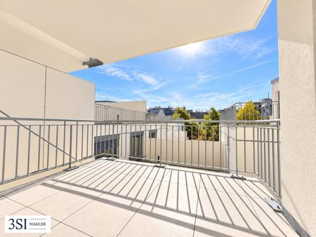 Moderner, urbaner 3-Zimmer-Erstbezug mit südwestlichen Balkon & Klimaanlage - Foto 5