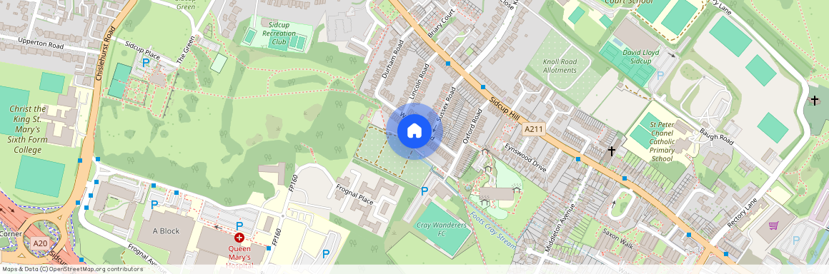 Warwick Road Sidcup DA14