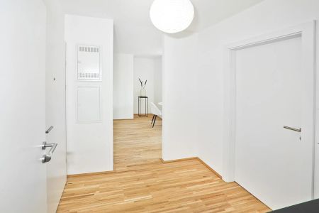 Chic am Wasser - 2-Zimmer-Wohnung mit Balkon im 11.OG| an der Alten Donau | Blick auf den Kahlenberg - Photo 5