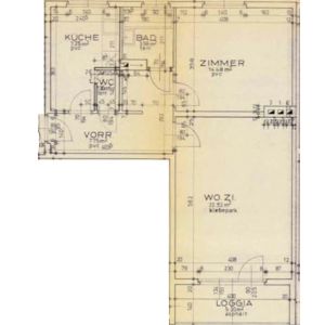 2-Zimmer-Wohnung mit Loggia, Top 21 - Foto 2