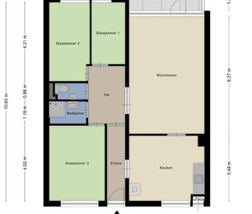 Chambre meublée Venusstraat, Alphen aan den Rijn - À louer - Foto 6