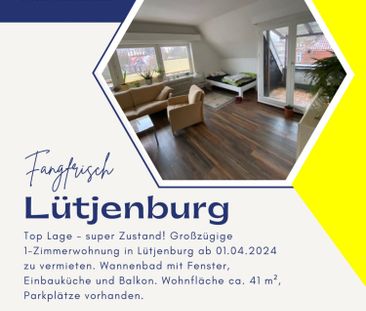 Einzimmerwohnung in Lütjenburg | Lütt Immobilien Kiel und Umgebung | Ihr Immobilienmakler in Lütjenburg - Photo 1