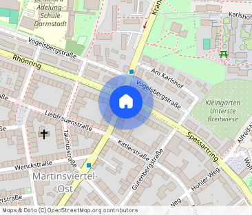 Helle 2-Zimmer-Wohnung in ruhiger Lage des östlichen Martinsviertels - Photo 1