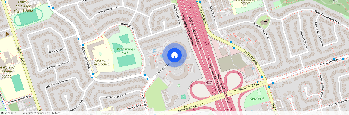 716 The West Mall N/A (Room), Toronto