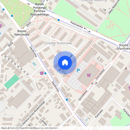 os. Kolorowe, Dzierżoniów, dzierżoniowski, dolnośląskie