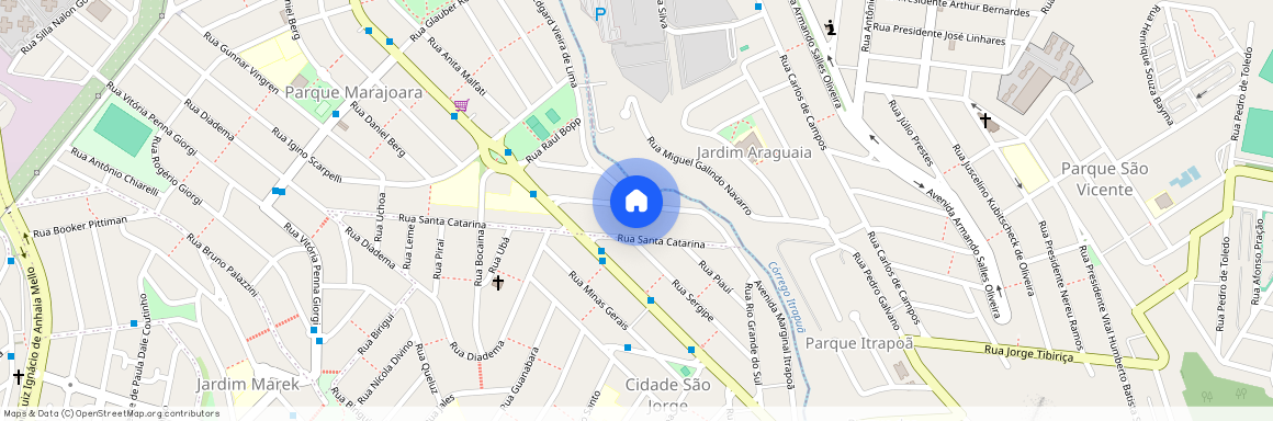 Rua Professora Maria Losangeles Navarro, 156, Parque Marajoara, Santo André, São Paulo, 09112280