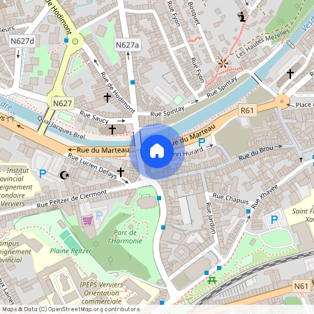 Rue Henri Hurard, 67, A, 4800, Verviers