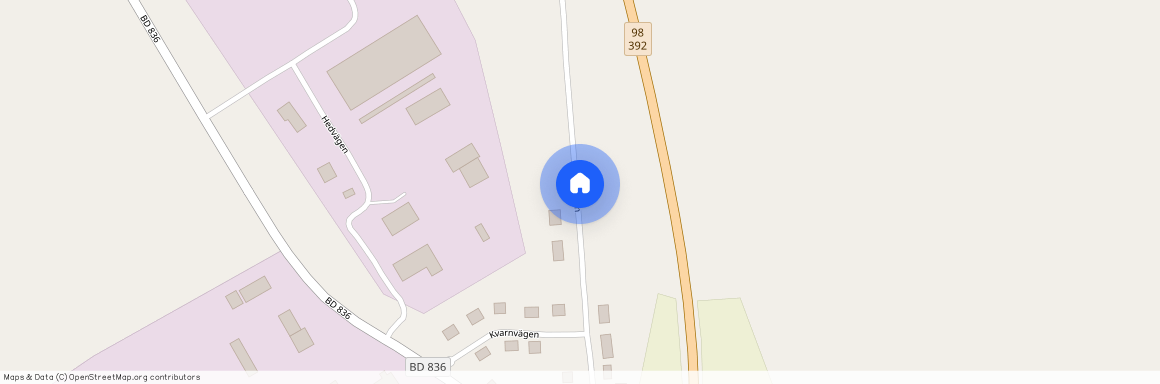 Kvarnvägen, Överkalix