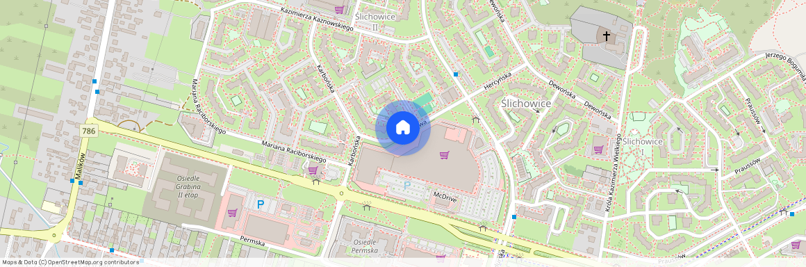 ul. Kredowa, Ślichowice, Kielce, świętokrzyskie