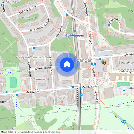 Knektvägen 8B, Gubbängen