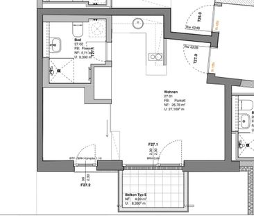 Moderne 1,5-Zimmer-Wohnung mit Balkon & Aufzug in Berlin-Treptow - Photo 4