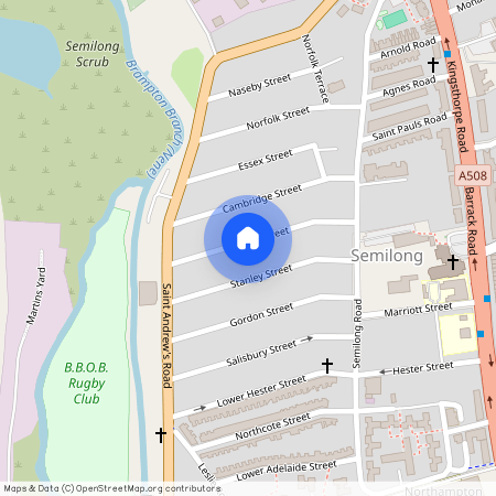 Baker Street, Semilong, Northampton, NN2